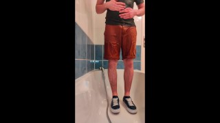 Piss Brown Shorts And Warm Shower