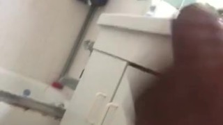 Jerking my hard dick