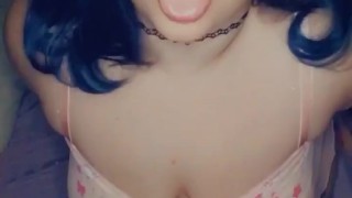 Your POV when you tell me to get on my knees
