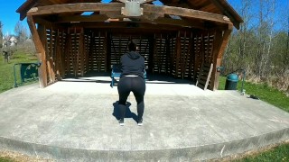 Public Squats See Through Leggings
