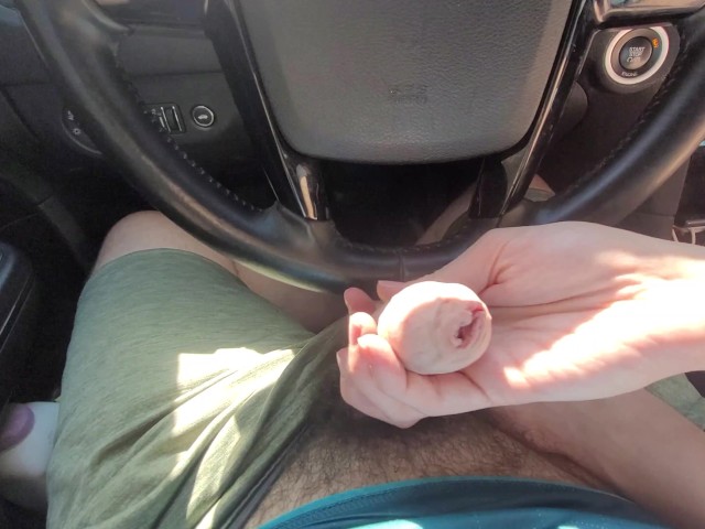 Car Cumshot - Edging Slow Handjob in Public Car Cumshot - Free Porn Videos - YouPorn
