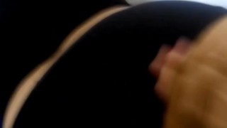 Hard spanked to my girlfriend and she wakes up. Big ass Mexican woman. 