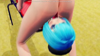 Let's Play On The Seesaw (Yuri Bondage Sex) - 3D MMD