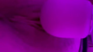 POV Masturbating with Wand shaking - more on onlyfans - LINK IN BIO
