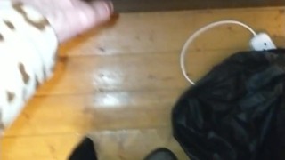 her first painful anal and DP (part 1)