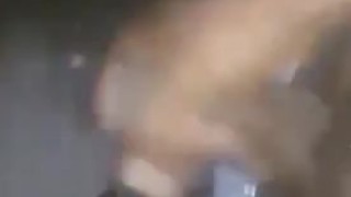 Early Morning Wood Curved Cock Almost Caught by stepsister