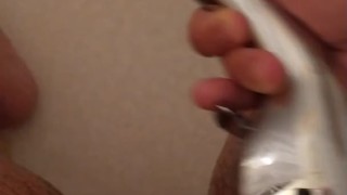 Shower Playtime w/ family home (FtM Masturbation)