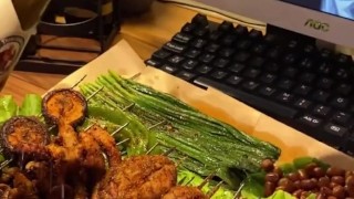 美味羊肉串