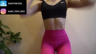 Tight ass in sexy leggings