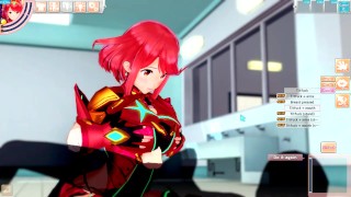 Pyra Blowjob and Boobjob (3D Hentai Game) (Xenoblade Chronicles 2) (koikatu) - PLAYHERE: tinyurl. com/hentgame