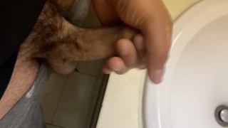 Jerking my hard dick 