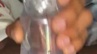 BBC Jock Jerks Big Cock Off With Fleshlight Till He Busts