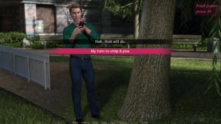 Fetish Locator PC GAME (READ ALOUD with in game voice & sounds) Public pissing & kissing with Polly