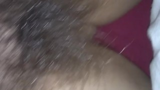 PinkMoonLust shows Nasty Hairy Smelly Farting Silent Fart Pussy Getting Ready to Fart All Night