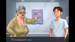 SummerTimeSaga-Gilf Granny Gets Fucked By Boy
