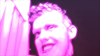 Trans Man With Big Neon Lips Does POV Blowjob Psychedelic Erotic Horror Fantasy