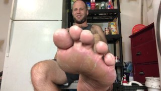 Lick My Socks & Feet If You Want Food