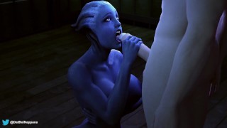 Mass Effect Liara Handjob (@DatBoiNappana)