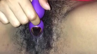 Ebony hairy phat pussy
