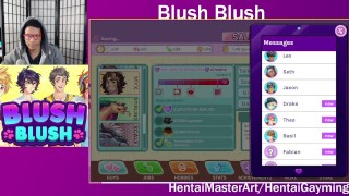 A flick and a swish! Blush Blush #43 W/HentaiMasterArt