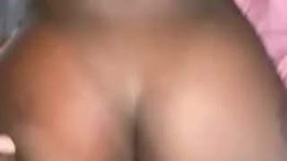 Bbc gives long back shots to creamy big booty ebony