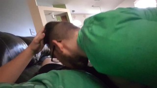 A Freebie of Bear and I Blowing Each Other