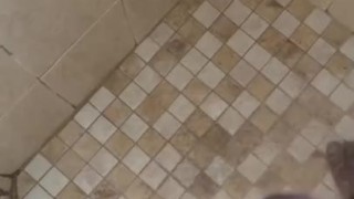 Nutted in the shower 
