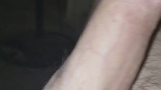 Leaking cum during some solo masturbation