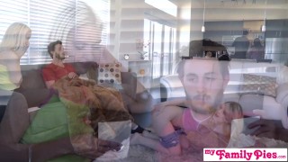 To Step Sis "Do you have a hole in your pants? Your vagina is sticking out!"