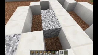 How to easily build a basketball court in Minecraft (tutorial)