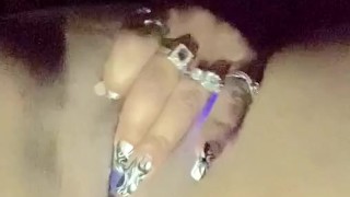 Latina masturbating