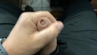 Uncut dick getting hard. Uncircumcised