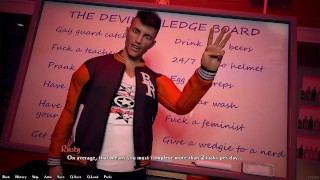 Being A DIK (v0.7.2) - Part 4 - Rough Tasks at the School with Teachers! - by SeductiveSpice