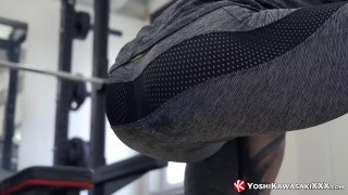 YOSHIKAWASAKIXXX - Japanese Yoshi Kawasaki Works Out Solo