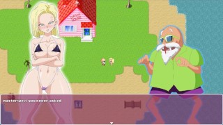 Android Quest For The Balls - Dragon Ball Part 6 - Master And Android 18