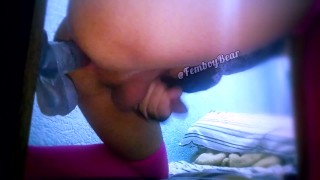 Sissy Catboy Fucking and Cumming