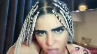 Spooky Vampire HandJob and POV Blowjob