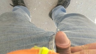 Parking lot pee