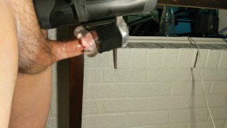 Fleshlight Launch under table handy