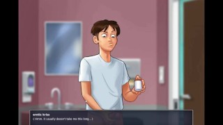 SummerTimeSaga-Nurse Gives Me A Nice Blowjob