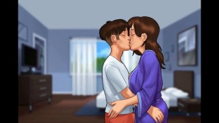 SummerTimeSaga-Debbie Brunette Milf Laundry Sex