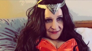 Granny's A Justice League Blowjob