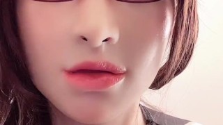 female mask disguise crossdresser transformation mtf 235