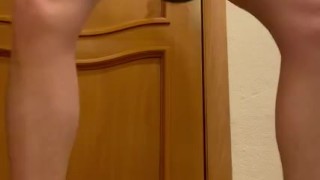 Super hot male body during training 