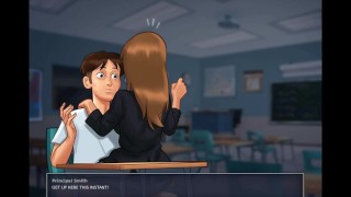SummerTimeSaga-School Teacher Gets Fucked