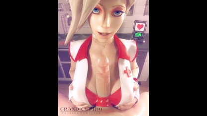 Mercy 为您受伤的鸡巴提供第一手帮助 [Grand Cupido]（《守望先锋》）