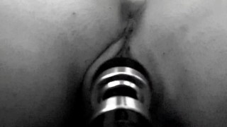 My sexy puppet struggling and cumming