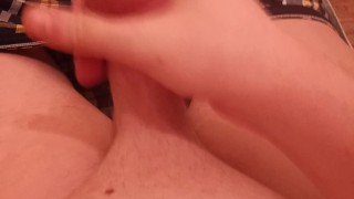 Cute Trans Girl Cumming
