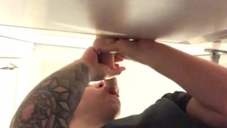 Dick sucking practice