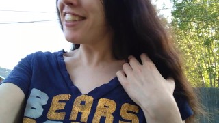 LOUDEST FART PinkMoonLust Nasty Ass Farting Gas So BAD Outdoors Outside Backyard To Let it Rip Toot